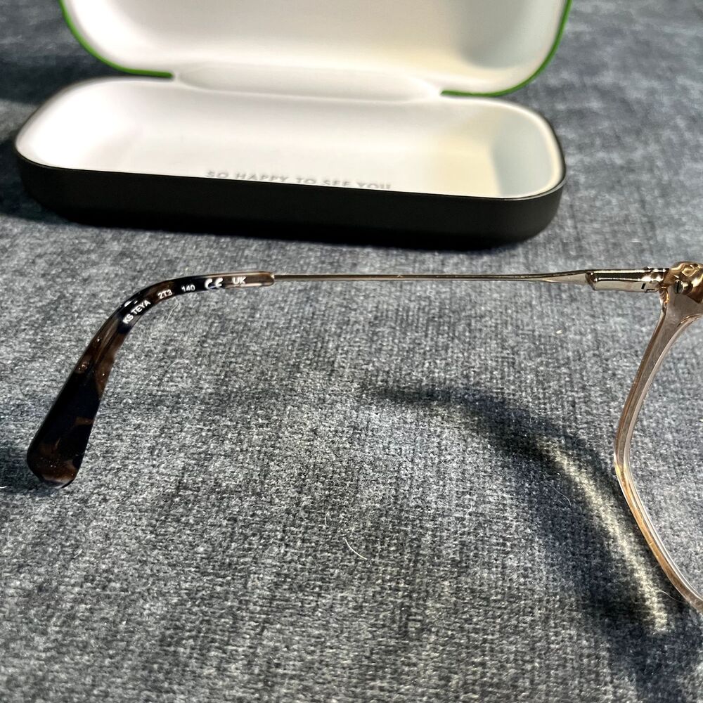 Kate Spade KS TEYA Eyeglasses 02T3 CRYSBEIGE Female Cat Eye frame - Picture 4 of 6